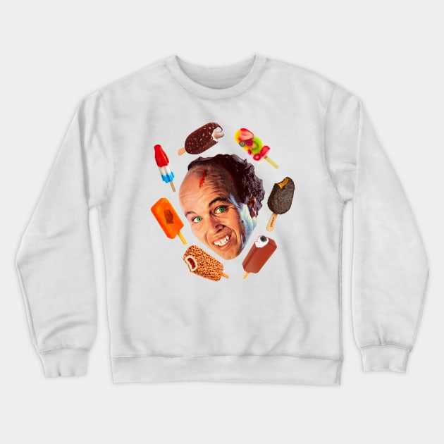 Clint Howard is the Ice Cream Man Crewneck Sweatshirt by darklordpug